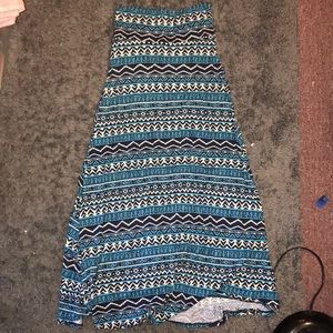 Charlotte Russe Aztec Maxi Skirt